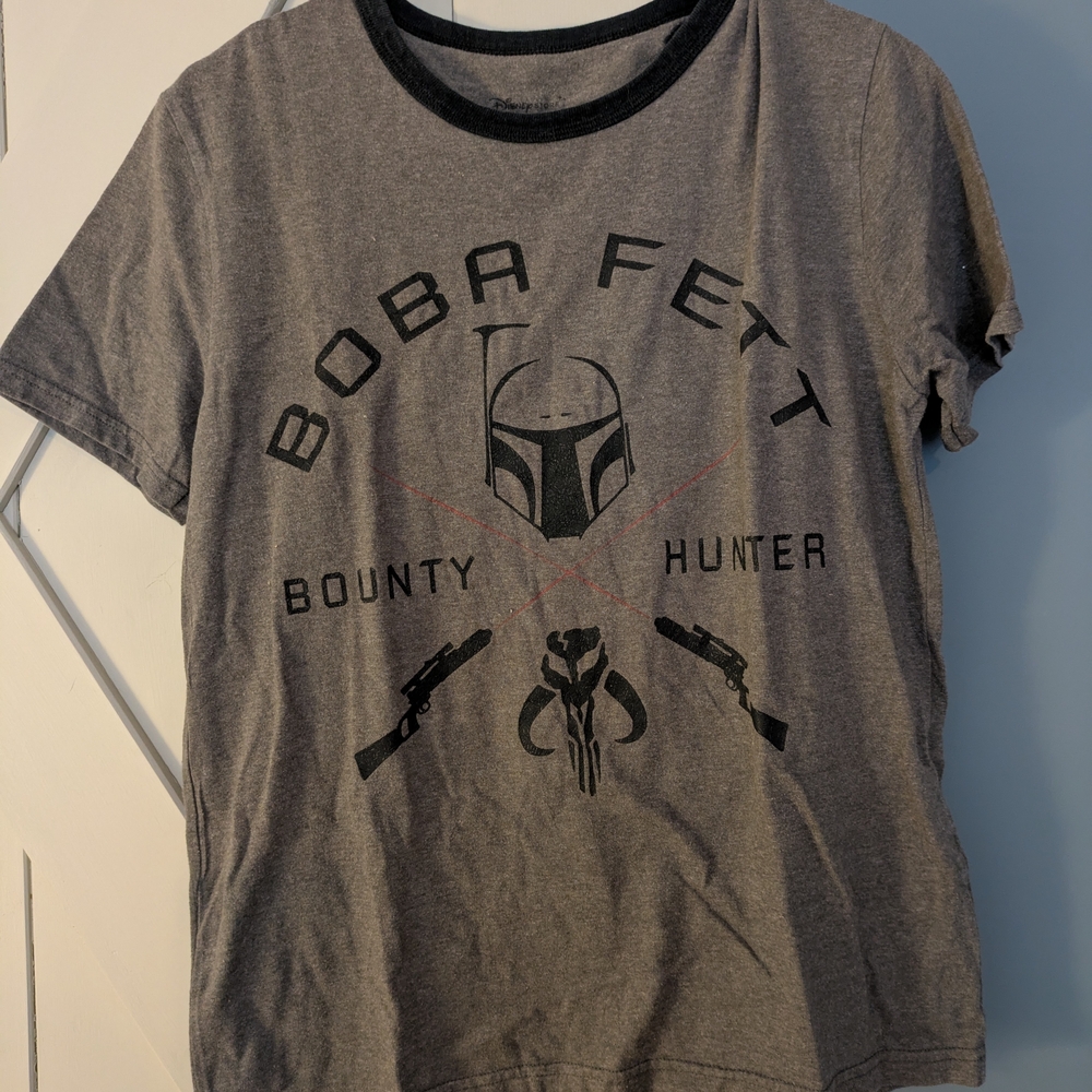 Disney Gray Crew Neck Tee
